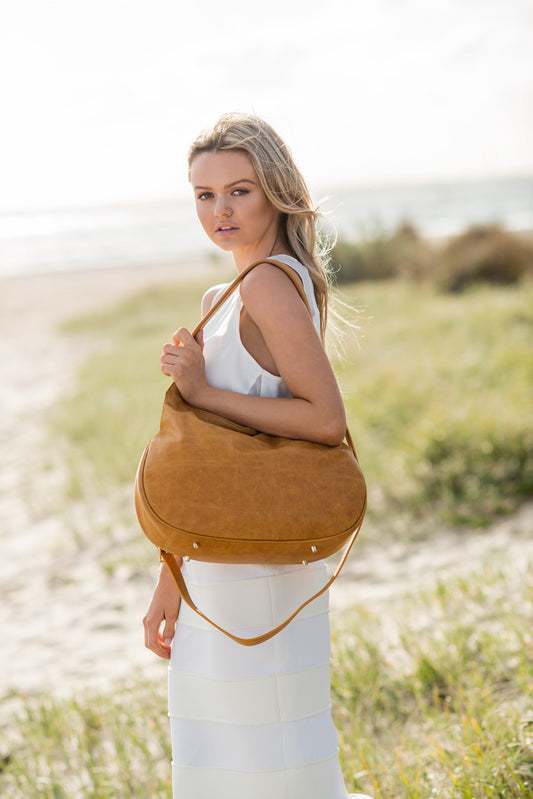 Mia Leather Hobo