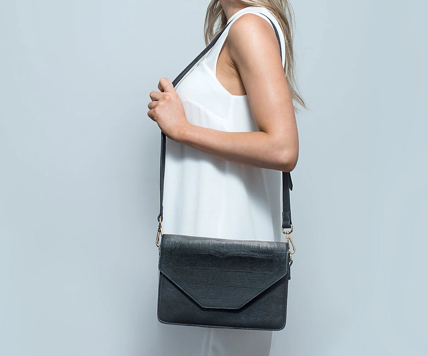 Anais Leather Crossbody Bag