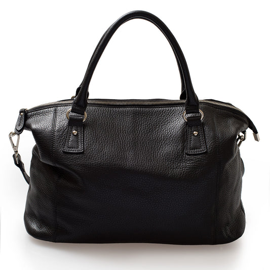 Veronica Leather Shoulder Handbag